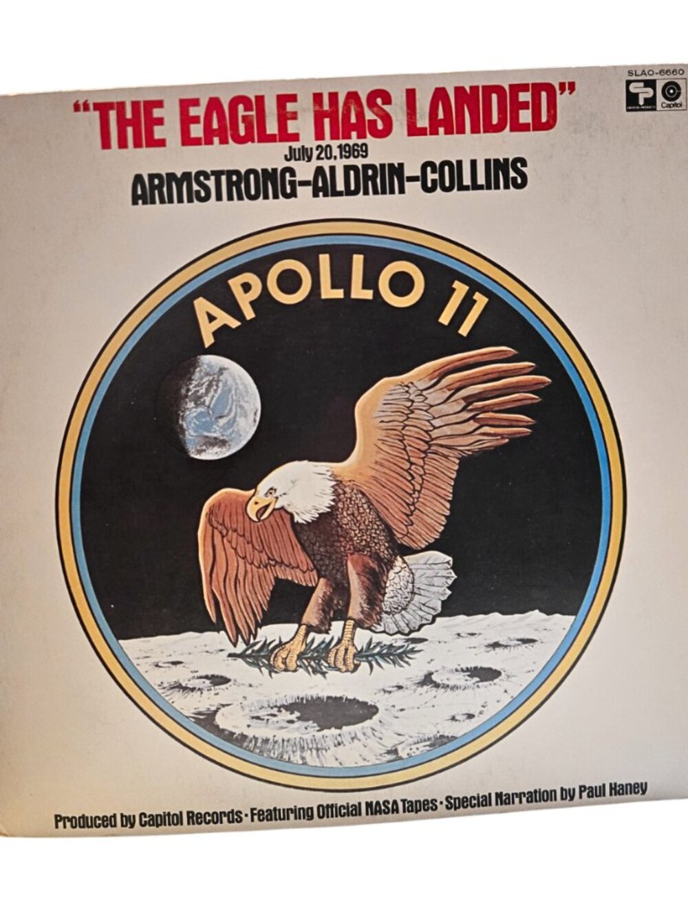 The Eagle Has Landed Apollo 11 Vinyl LP Orig Record VG+
